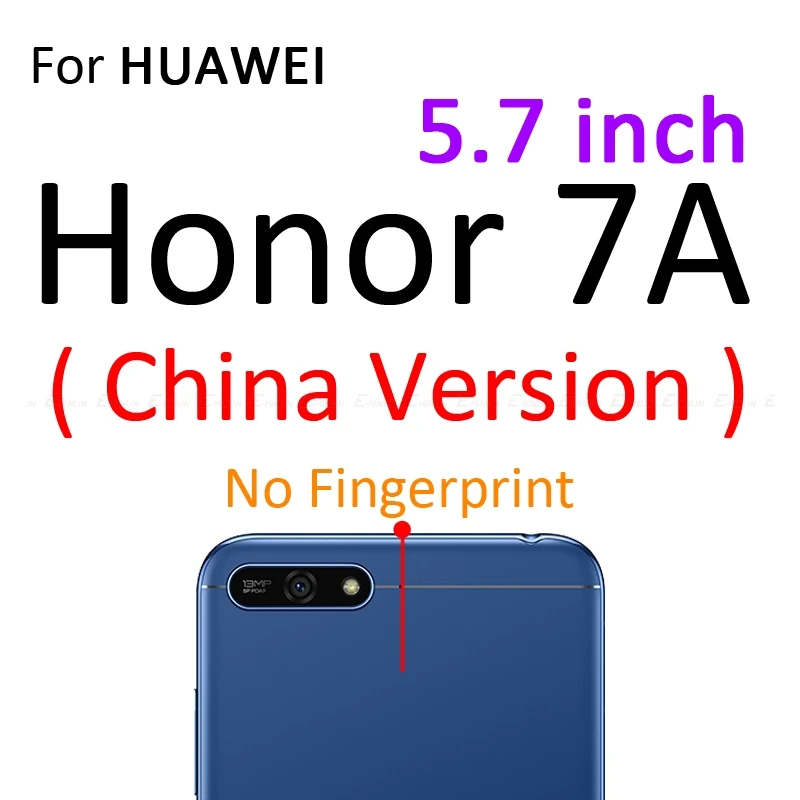 Мягкая 3D защитная задняя пленка из углеродного волокна для HuaWei Honor 8C 7C 7A Pro 6C 6X 5C 5, защита заднего экрана, не закаленное стекло - Цвет: For Honor 7A 5.7 CN