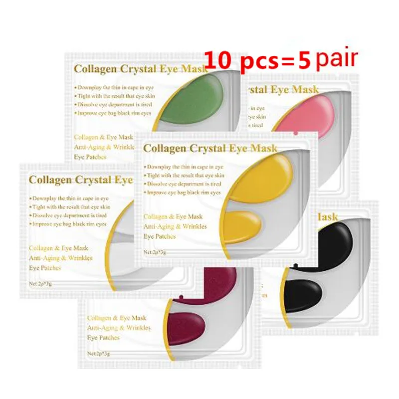 

LANBENA Collagen Eye Mask Patches For Eye Care Under Eye Pads Moisturizing Dark Circles Remove Anti-Aging Wrinkle Skin Care 24K