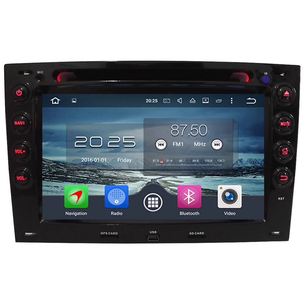 

7" Octa Core WIFI Android 6.0 4GB RAM 32GB ROM 4G DAB+ Car DVD Multimedia Radio Audio GPS Player For Renault Megane 2 2003-2010