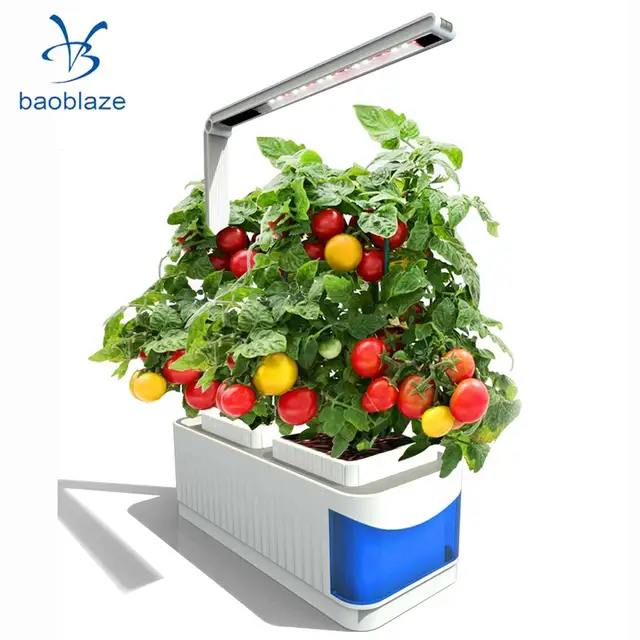Indoor Smart Herb Garden Kit 20 Led Grow Light Hydroponic Growing Indoor Smart Herb Garden Kit 20 Led Grow Light Hydroponic Growing Multifunction Desk Lamp