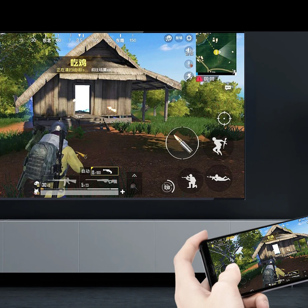 Pubg Controller HDMI Cable For Lightning Micro USB to HDMI Adapter Converter Cable AV HD TV for IOS for iPhone iPad for Android
