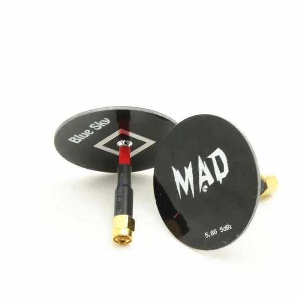 1PCS Blue sky MAD 5.8G 5db mini Panel Antenna SMA-Male RM-SMA Male for FPV Video Transmitter