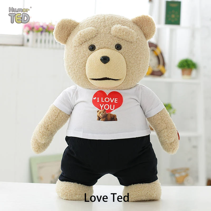 1" Говоря Ted Говоря Плюшевые игрушки Тедди электронных мягкие животные для детская одежда для девочек мальчиков