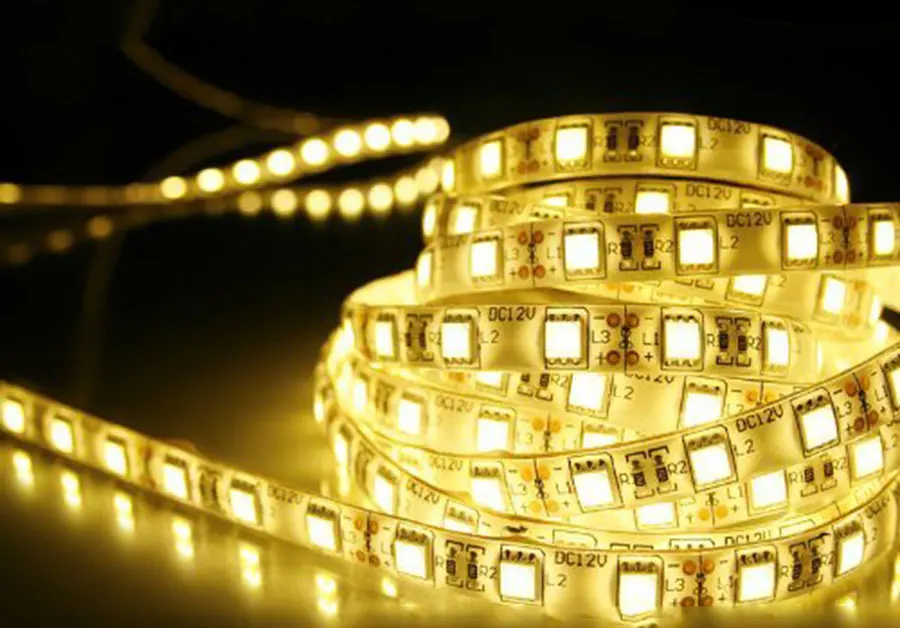 1M SMD 5050 LED Strip DC12V 60LEDsm Flexible LED Strip Tape Light Lamp RGB Warm White Home Advertising Sign Decoration Lighting