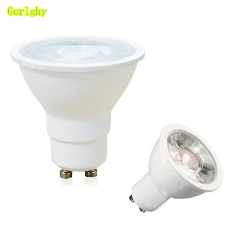 

1pcs 220V 6W Dimmable COB LED Spotlight GU10 MR16 Led Downlight Ceiling Light Lamparas 600LM