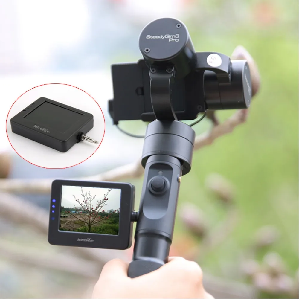 Viewfinder LCD HDMI Monitor AV Input Output for Hawkeye Firefly gopro 3