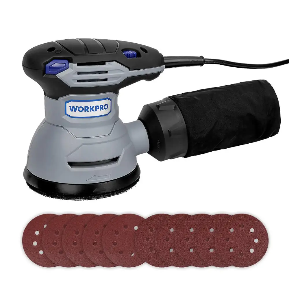 

WORKPRO 300W Random Sander with Variable Speed
