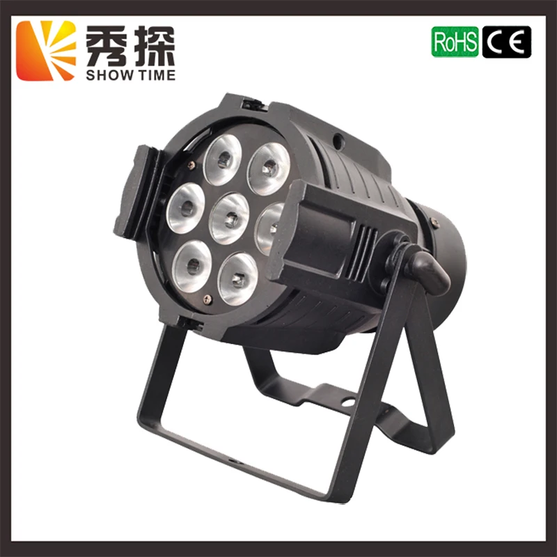 

SHOW TIME 7pcs * 10W 4 in 1 Mini LED PAR stage effect color light Professional for Performance Wedding DJ bar