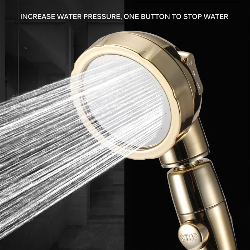 360 Degrees Rotating Adjustable Water Saving Bathroom 3 Functions Abs Chrome Shower Head With Switch 360 Degrees Rotating Adjustable Water Saving Bathroom 3 Functions Abs Chrome Shower Head With Switch