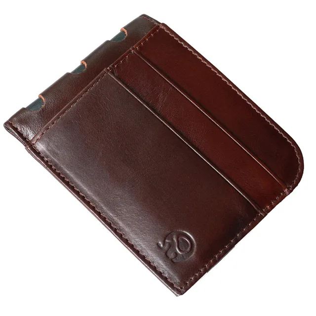 Best Offers Vintage Card Cover for Car Driving Document Men Crazy Horse Leather Driver License Wallet Credit Card Holder Purse Wallet Case