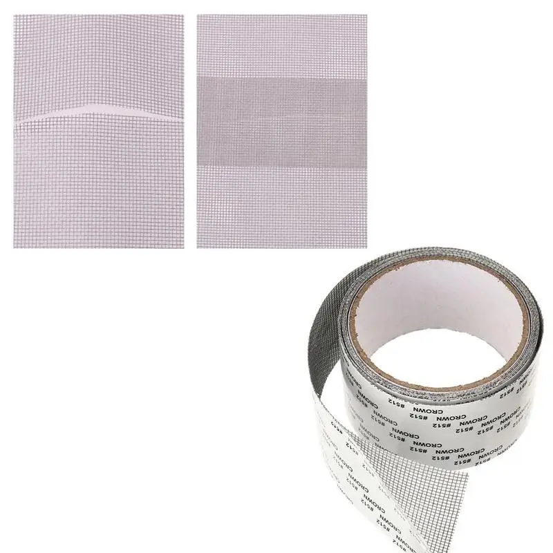 Gauze Hole Patch Window Door Screen Patch Repair Tool Mesh Hole Fiberglass Repair Tape Set