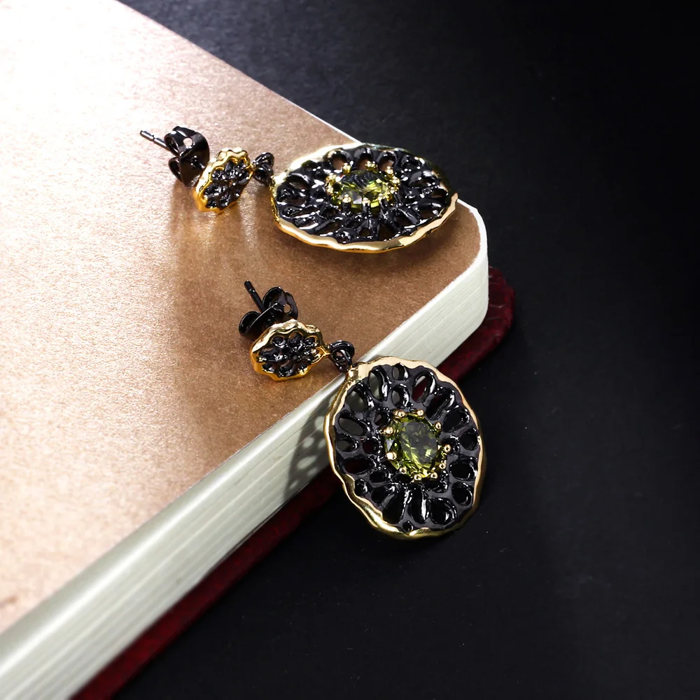 Женские серьги DreamCarnival 1989 в этническом цветочном стиле готическом E20|earrings for|jewel