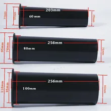 10 шт./партия спикер направляющая труба соединитель открытие 60mm80mm100mm с логотипом звуковая трубка