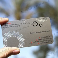 Металлик Цвет, металл Бизнес карты печать deluxe металла Бизнес карты визитная карточка, двухсторонний № 3004