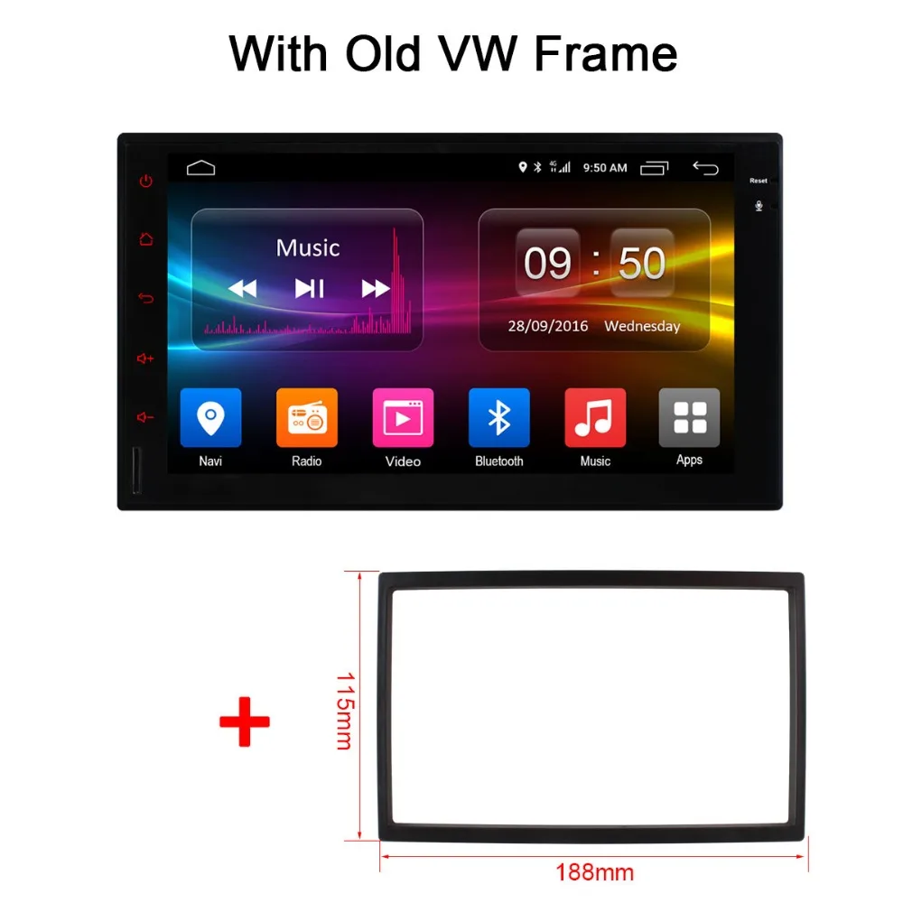 Excellent vehicel C500 Octa 8 Core Android 6.0 2G RAM 32GB ROM Support 4G LTE SIM Network Car GPS 2 din Universal car Radio player no dvd 4