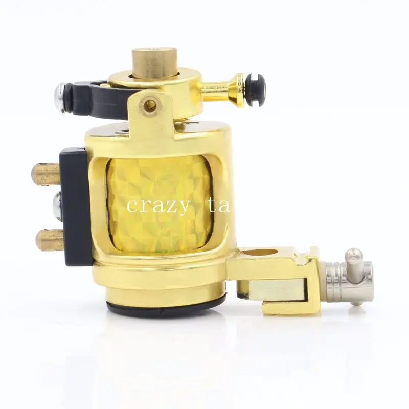 

New Pro Cheap Tattoo Machine Lightweight Gold Hybrid Low-Pitched Rotary Tattoo Machine For Shader Liner Tattoo machine makeup