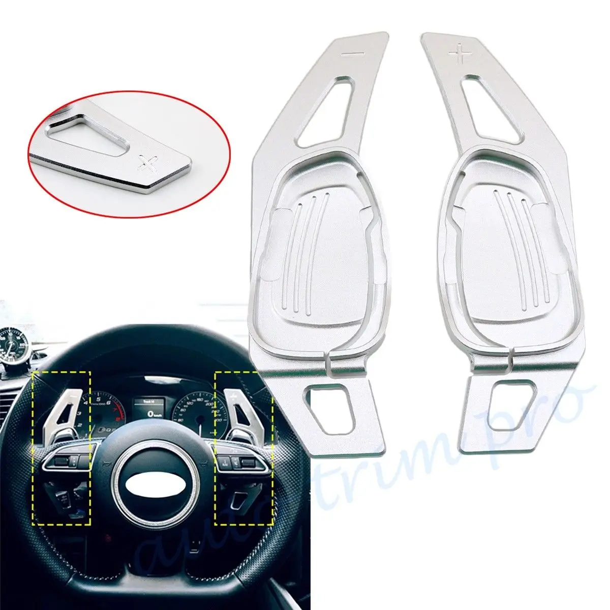 Alloy Dsg Shifter Fit For Audi A5 S3 S5 S6 Sq5 Rs3 Rs6 Rs7