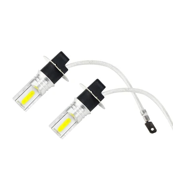 

2PCS High power waterproof IP65 12v Brightness H3 led fog light bulb for cars