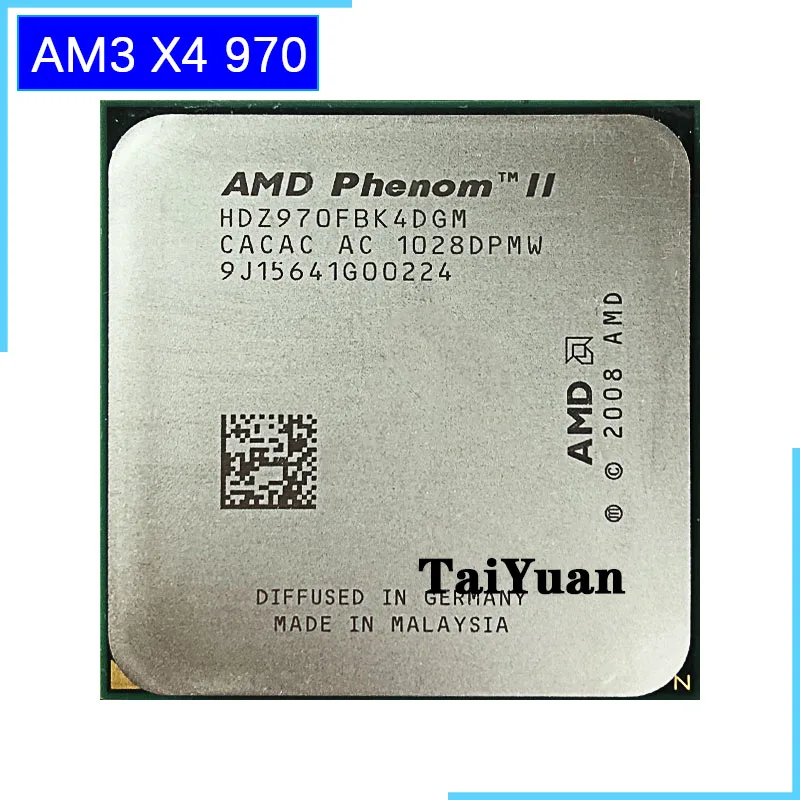 Четырехъядерный процессор AMD Phenom II X4 970 Black Edition 3 5 GHz HDZ970FBK4DGM Socket AM3|Процессоры| |