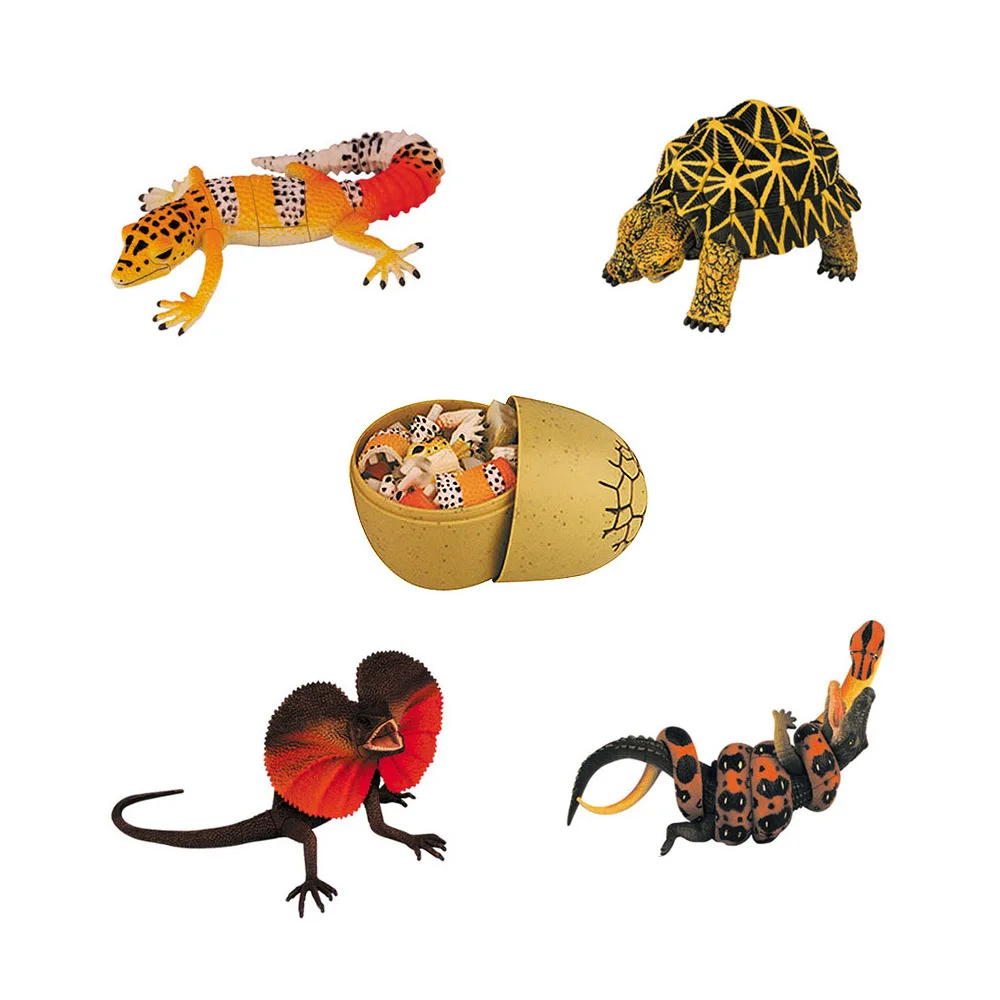 UKENN 4 шт. 3D разборные яйца Африканский фигурки животных Набор Развивающие игрушки