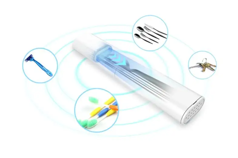  New xiaomi youpin personal portable tableware mini USB disinfection box antibacterial deodorant UV 