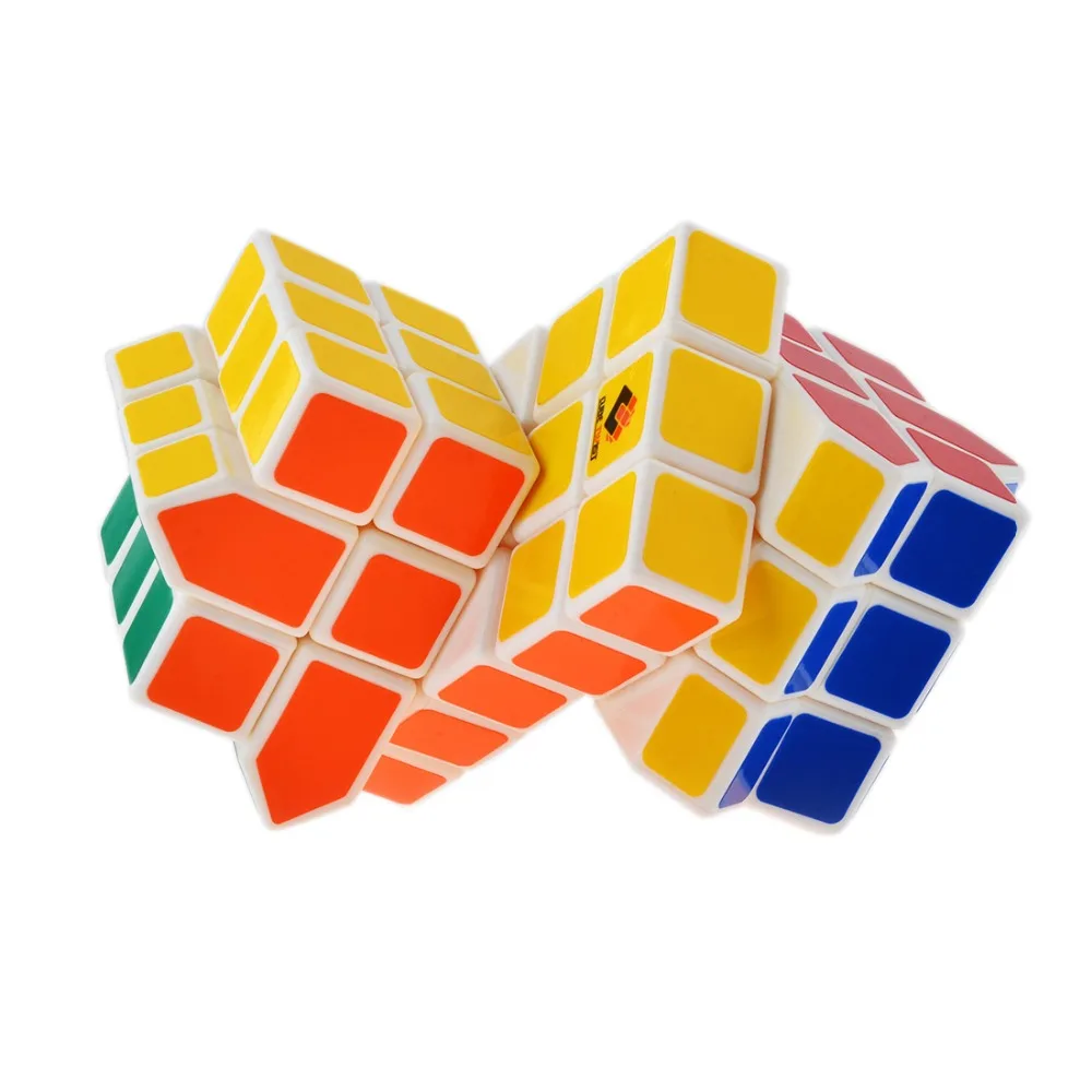 CubeTwist двойной соединенный 3x3x3 нерегулярный сиамский куб головоломка волшебный куб игра Обучающие игрушки для детей