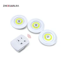 Диммируемая кухонная лампа COB, светодиодный светильник для шкафа, лампа для спальни, лампа для платяного шкафа, пульт дистанционного управления, батарея, кровать, ночник, meuble