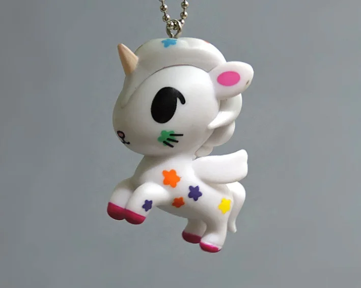 1 шт. 7 см Радуга Tokidoki Единорог Русалка фигурка кукла мини японский мультфильм Девушки Коллекция kawaii лошадь игрушка d10