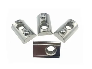 

10pcs M3/M4/M5/M6 Spring Loaded Tee Nuts Elastic Nut Spring Loaded Tee nut for V Slot openbuilds CNC mill reprap Kossel 3D