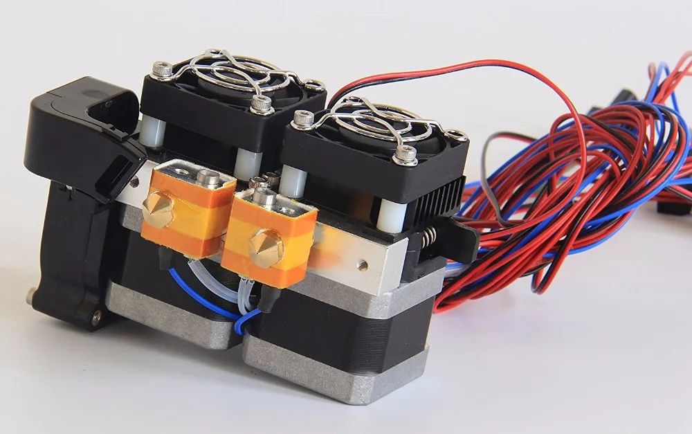 

A Funssor 1.75mm Fully Assembled Dual Extruder for Flashforge Creator/Dreamer 3D Printer