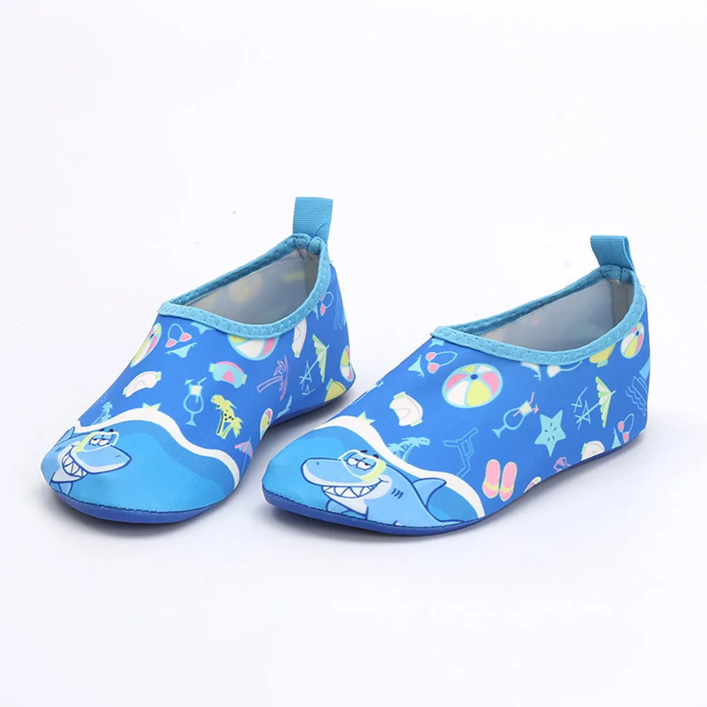 

Hot Selling New Style Kid Baby Boys Girls Sea Shark Beach Snorkel Socks Swimming Diving Child Shoes Drop Shipping