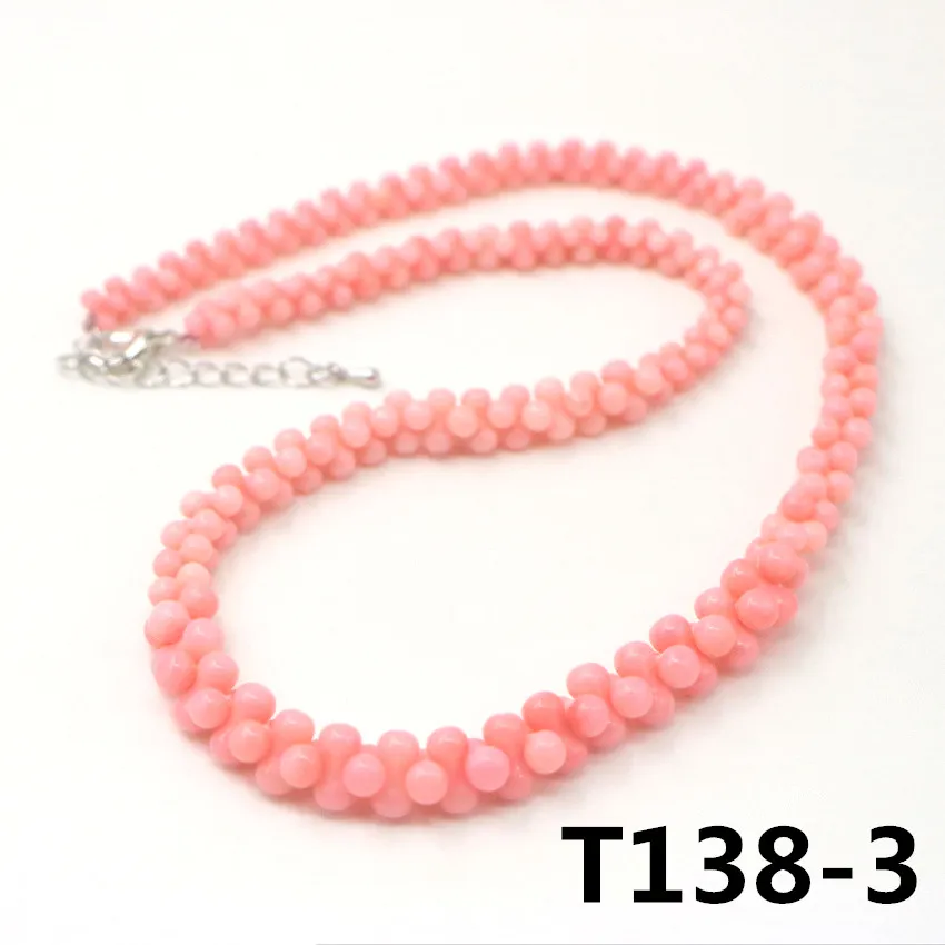 Natural red coral necklaces for women necklace best friend necklace gemstone jewelry wholesale sterling silver 925  (28)