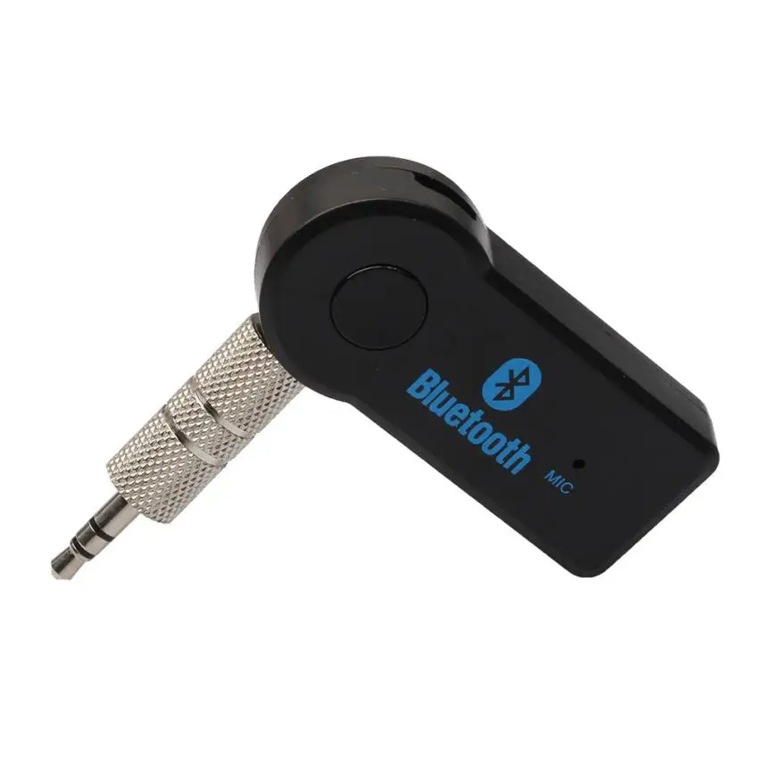 

Wireless Bluetooth 3.5mm Car Aux Audio Stereo Music Receiver Adapter+Mic For PC July08 Dropship