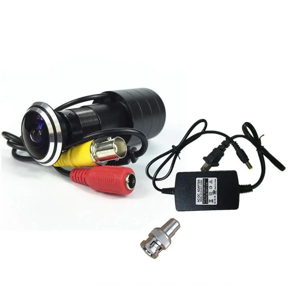800TVL CCD mini DOOR eye Camera 170 Degree Wide Angle FISH EYE LENS