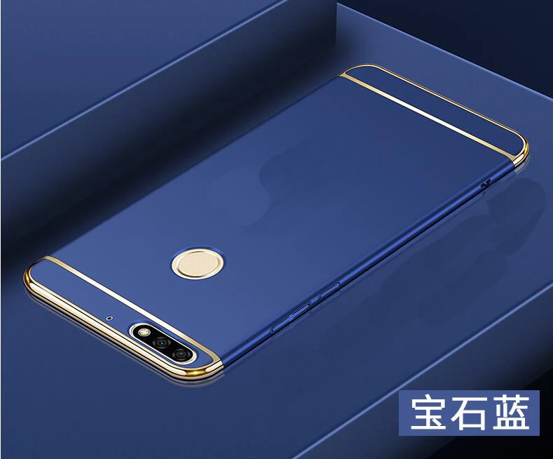 Ультратонкий Жесткий чехол с рамкой для Huawei Y7 Pro 2018 Honor 7C Nova 2 Lite Mate 20 Capa|Бамперы| |