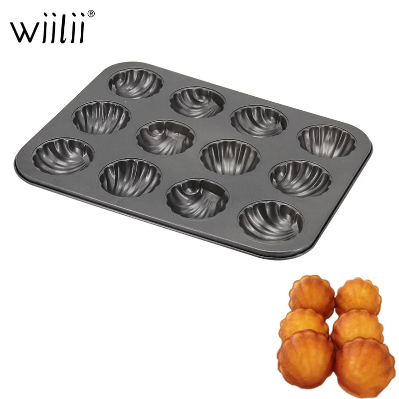 

Carbon Steel Cake Mold For Chocolate Cookie Shell Mould Twinkies Cream Pastries DIY Accessories Biscuit Dessert Baking Molds