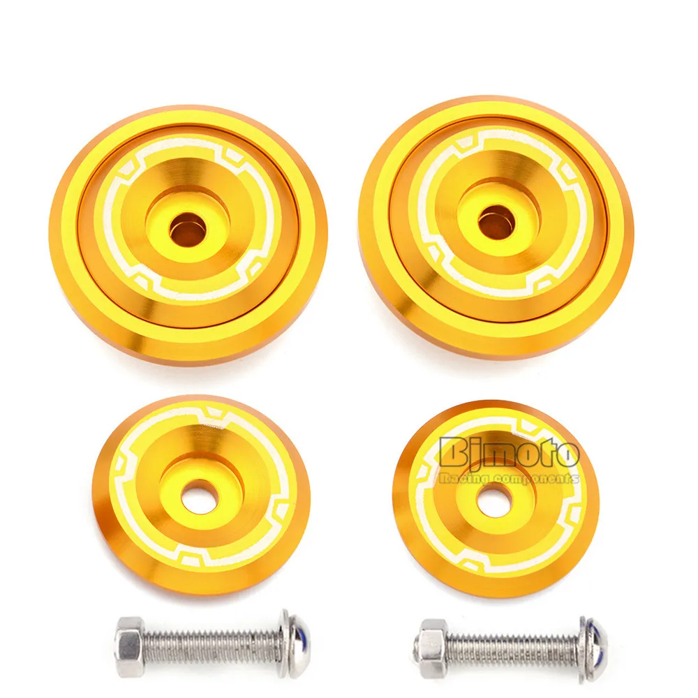 Motorcycle CNC Aluminum Frame Hole Cap Cover With Screws Moto Fairing Guard Accessories For Kawasaki z900 2017 2018 z 900 (1)
