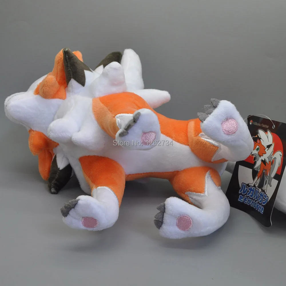 Lycanroc Dusk Form Rock-10inchT 12inch L-195g-34-E