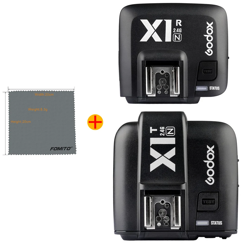 

Godox X1N 2.4G TTL wireless remote control trigger X1-N camera flash trigger for Nikon Camera with HSS