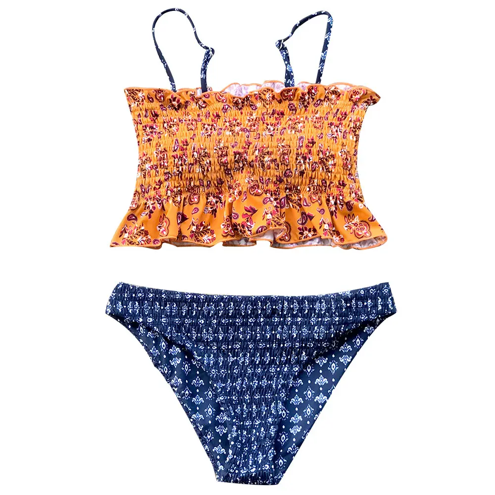 Server Protest Datei summer paisley smocked bikini Widmung Fahrkarte