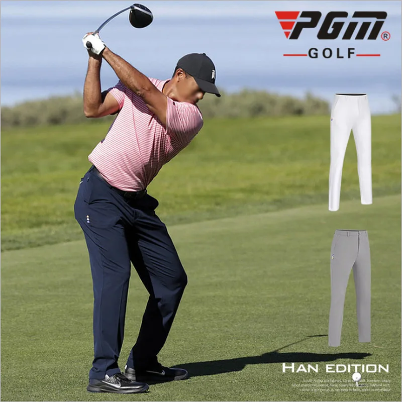 PGM Golf Pants Men with TEE holes 