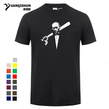 Funny Men's Tee Shirt Russian President Vladimir Putin Print T-shirt Top Quality Cotton Short sleeves Tops Fashion Men Tees