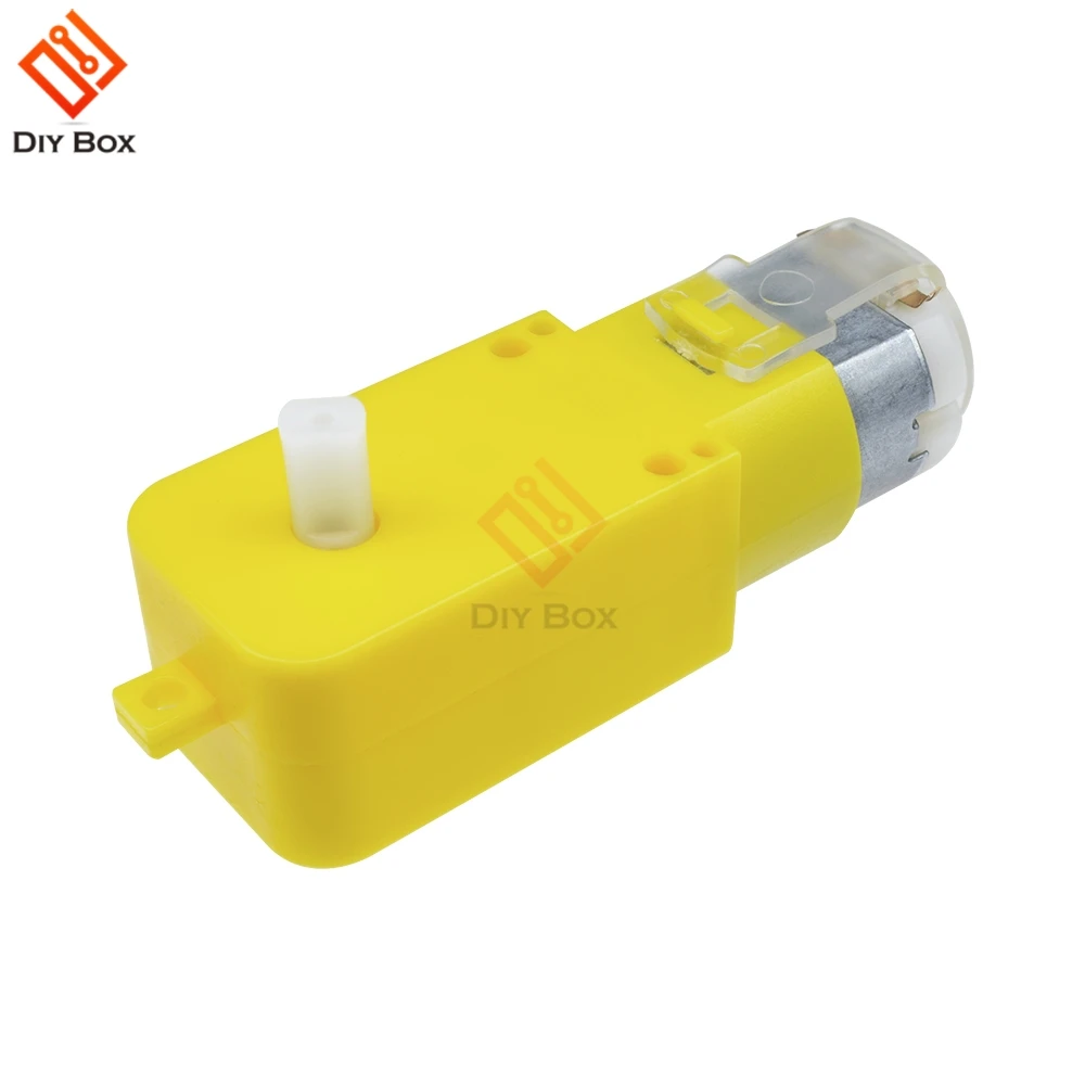 

Double Shaft DC Gear Motor DC 3V-12V 1:48 Dual Shaft DC Motor Electric Motor for Arduino Robot Smart Car Toys DIY Model