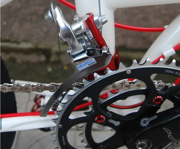 Litepro складной велосипед передний переключатель BMX велосипедный переключатель 9 s двойная плата Модифицированная