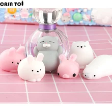 Squishy Cute Soft Cat Wipes Antistress Boot Ball Decompression Sticky Eliminate Stress Squishies Fun Squeeze Pets