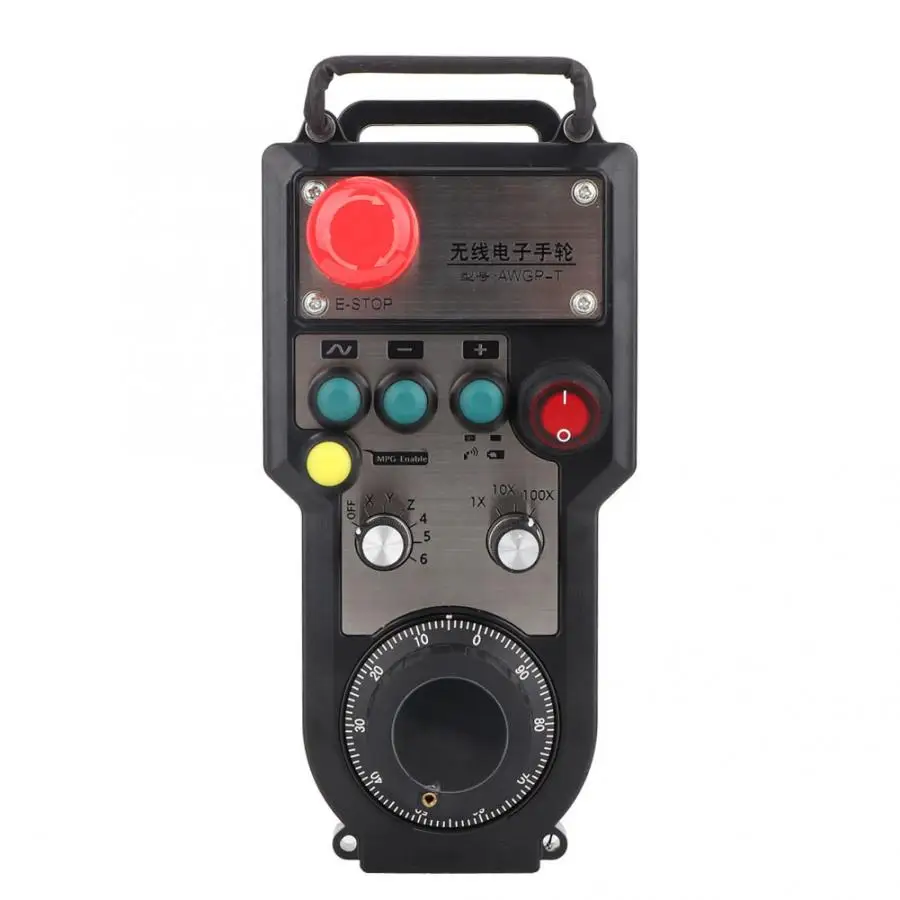 

ATWGP03-6AA-3 Handheld Wireless Electronic Hand Wheel For CNC Engraving Machine Handle Handwheel