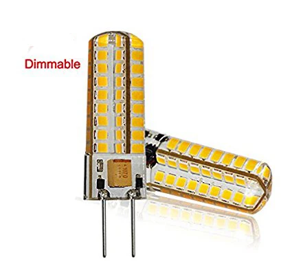 GY6.35 силиконовый светодиодный светильник 72 шт. 2835 SMD 50 Вт эквивалент галогенной