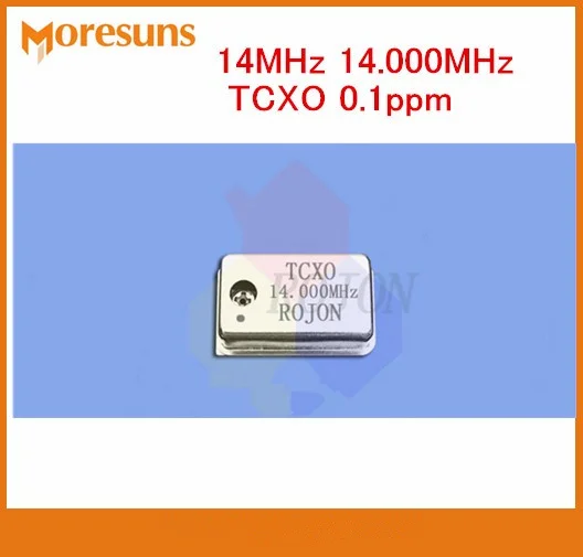 Бесплатная Доставка 2 шт./лот Высокая точность 14 мГц 14.000 мГц TCXO 0.1ppm температуры компенсации кварцевый генератор