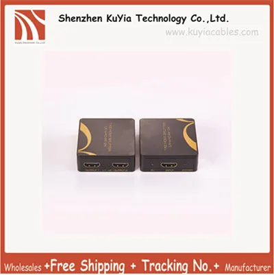 

Free Shipping+1x2 HDMI Splitter 1 In 2 Out 4K 2K HDMI Switch Selector Box Ver1.4 Full HD 1080P Support 3D HDCP HDMI Converter