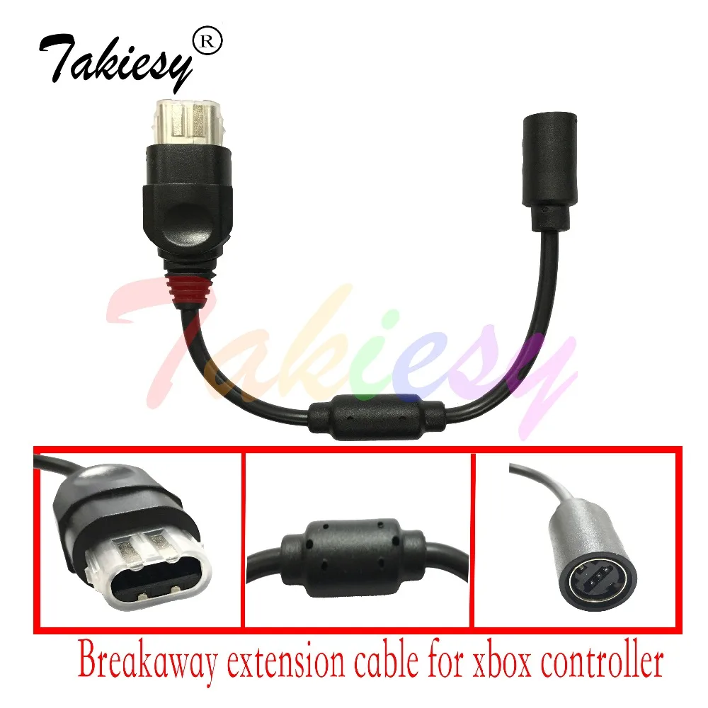 

Wired Game Controller Breakaway Cable Lead Joystick Gamepad Cable Extension Adapter For XBOX Console Controller